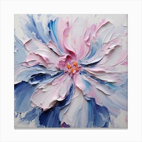 Abstract Flower Painting 1 Canvas Print