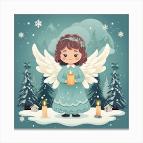 Christmas Angel 4 Canvas Print