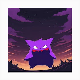 Pokemon 10 Canvas Print