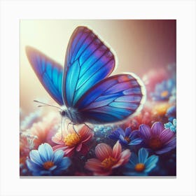 Beautiful Butterfly Art Canvas Print