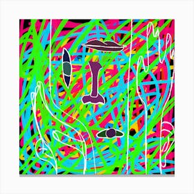 Abstract Painting Canvas Print