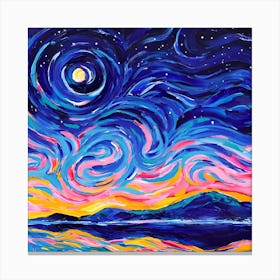 Starry Night 23 Canvas Print