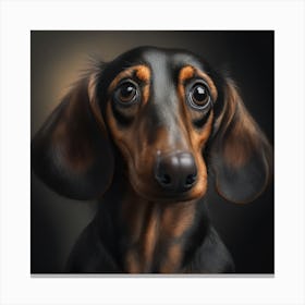 Dachshund Canvas Print