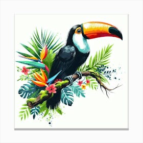Illustration toucan 2 Canvas Print