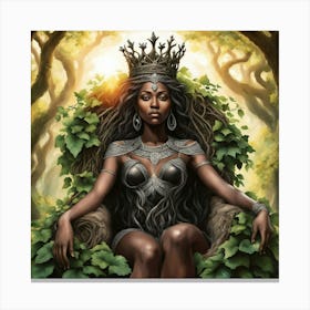 Queen Of The Forest 10 Canvas Print