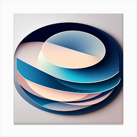 Abstract Circles Canvas Print