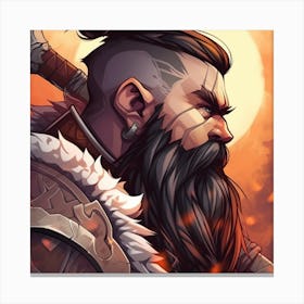 Warlord Canvas Print