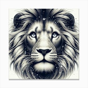 Lion Head 6 Canvas Print