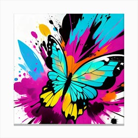 Colorful Butterfly 75 Canvas Print