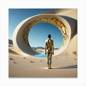 Golden Sands 2 Canvas Print