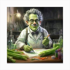 Dr Albert Einstein Canvas Print