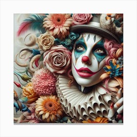 Clown 5 Canvas Print