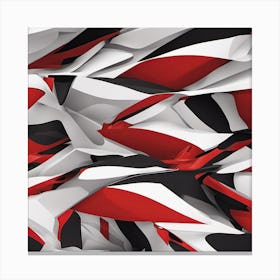 Digital Art, Zaha Hadid Style Canvas Print