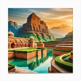 Firefly The People Of The Indus Valley Civilization Lived In Well Planned Cities With Advanced Infra (2) Canvas Print