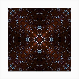 Blue Balls In Space 2 Canvas Print