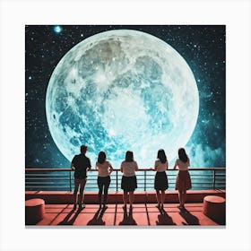 Full Moon 21 Canvas Print