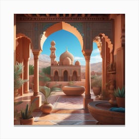 The Uneverse Moroco Ultra Hd Canvas Print