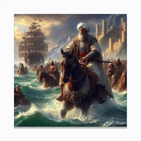 Sultan'S Army Canvas Print