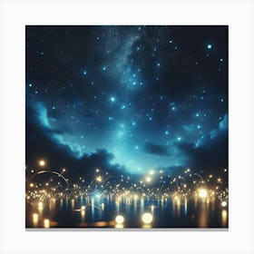 Stars In The Sky Canvas Print