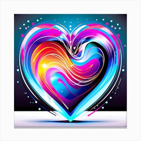 Heart Of Love Canvas Print