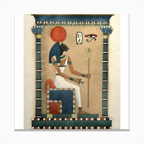 Egyptian Pharaoh 11 Canvas Print