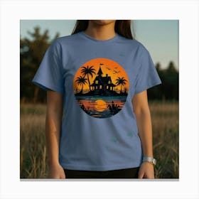 Default Spooky Summer Vibes Tshirt 2 Canvas Print