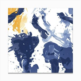 Soccer Players Canvas Print