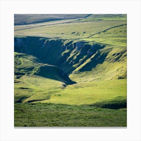 Sandstone Cliffs 1 Canvas Print