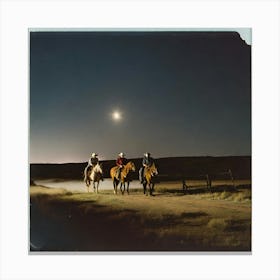 Moonlight Ride Canvas Print