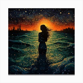 Mermaid 2 Canvas Print