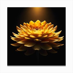 Dahlia Flower 9 Canvas Print