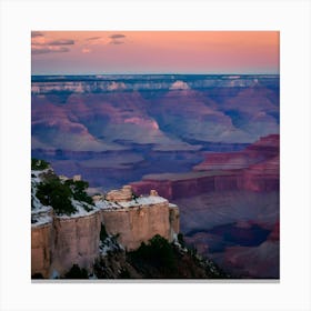 Grand Canyon At Sunset 2 Canvas Print