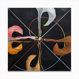 Hilma af Klint - The Swan, No. 07, Group IX-SUW 3 Canvas Print