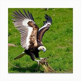 Eagle In Flight Stampe su tela