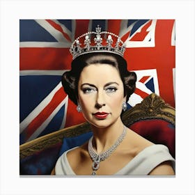 Queen Elizabeth Ii Canvas Print Art Print 1 Canvas Print