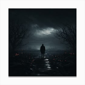 Dark Forest Canvas Print