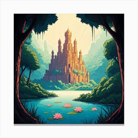 Majestic Castle Canvas Print