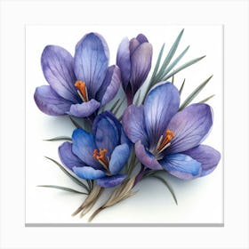 Saffron 1 Canvas Print