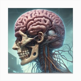 Human Brain 34 Canvas Print