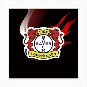 Bayer 04 Leverkusen Logo Wall Art 12 Canvas Print