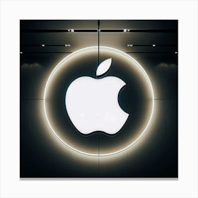 Apple Logo Canvas Print