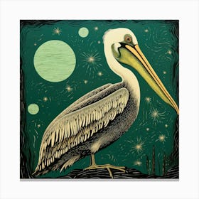 Pelican 2 Canvas Print