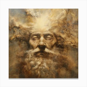 'The Face Of God' Canvas Print