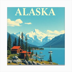 Alaska Poster Canvas Print