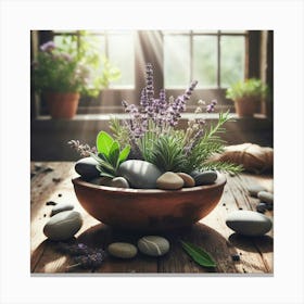 Zen Garden 1 Canvas Print