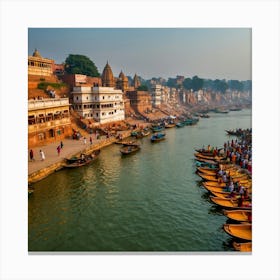 Default Reveal The Fact About Varanasi Being The Oldest City I 2 Canvas Print