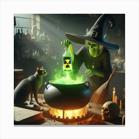 Witches Cauldron 1 Canvas Print