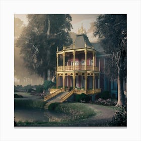 Victorian House Canvas Print