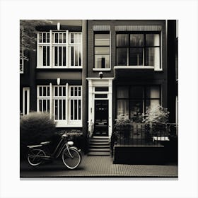 Amsterdam Street Canvas Print