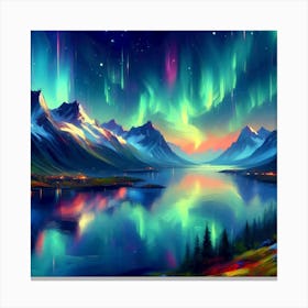 Aurora S Symphony 2 Canvas Print